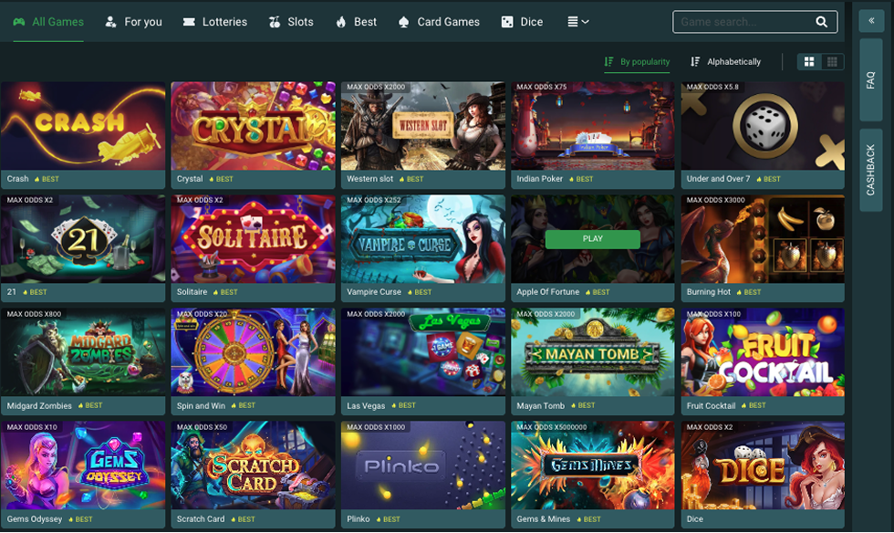 22Casino Online-Spielautomaten